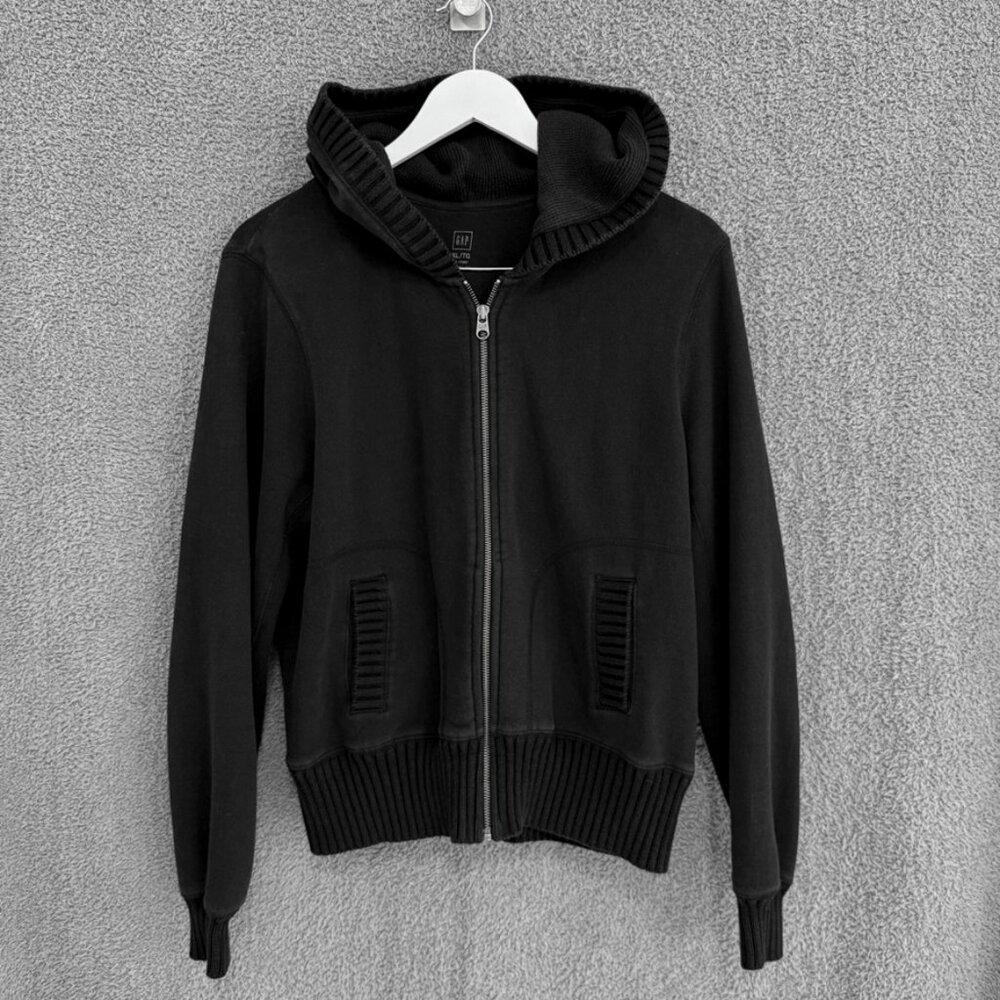 GAP Super thick and warm sweater trim hoodie